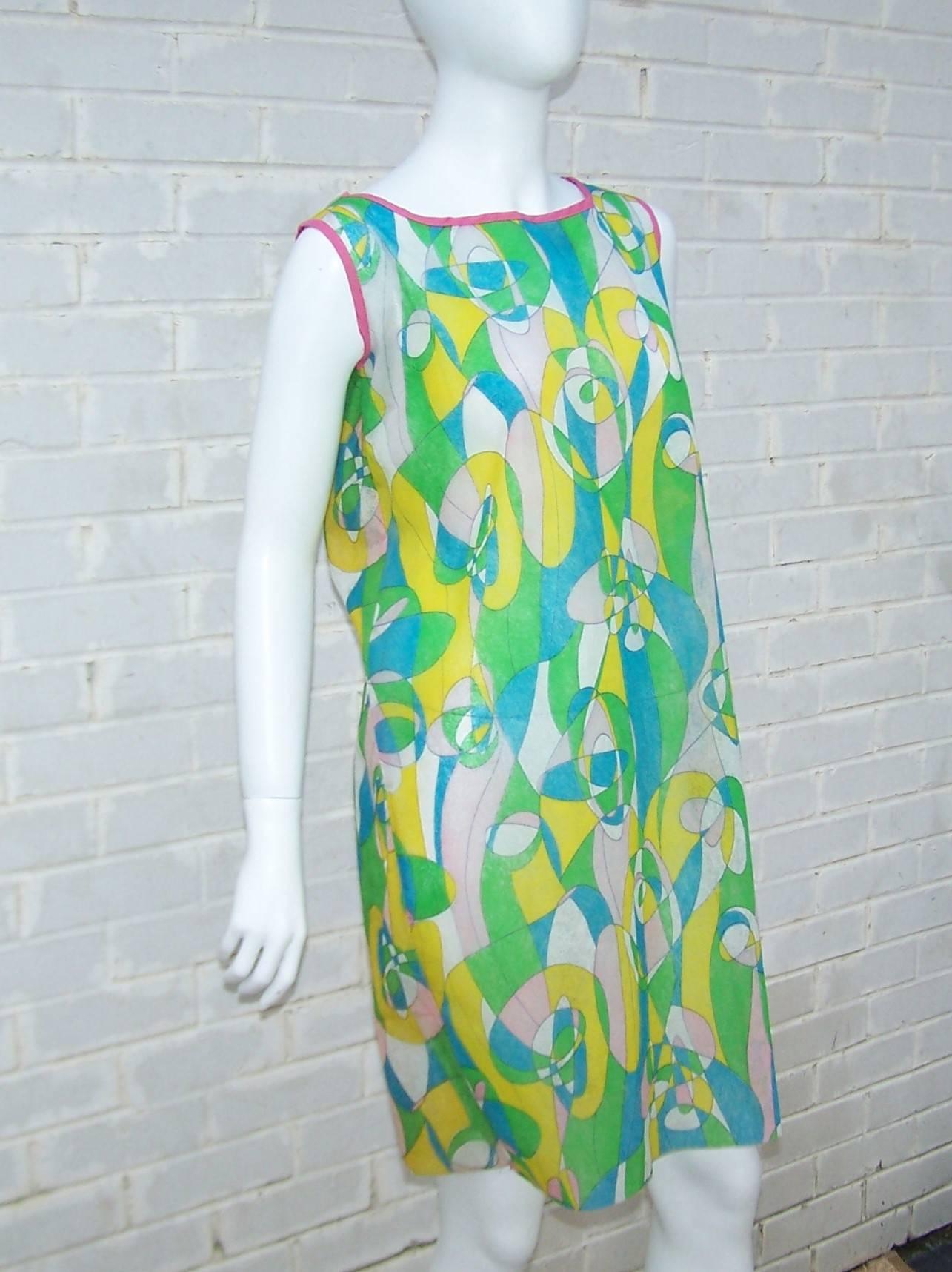 paper dresses 1960s for sale