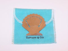 Vintage Tiffany & Co. Sterling Silver Scalloped Shell Bookmark