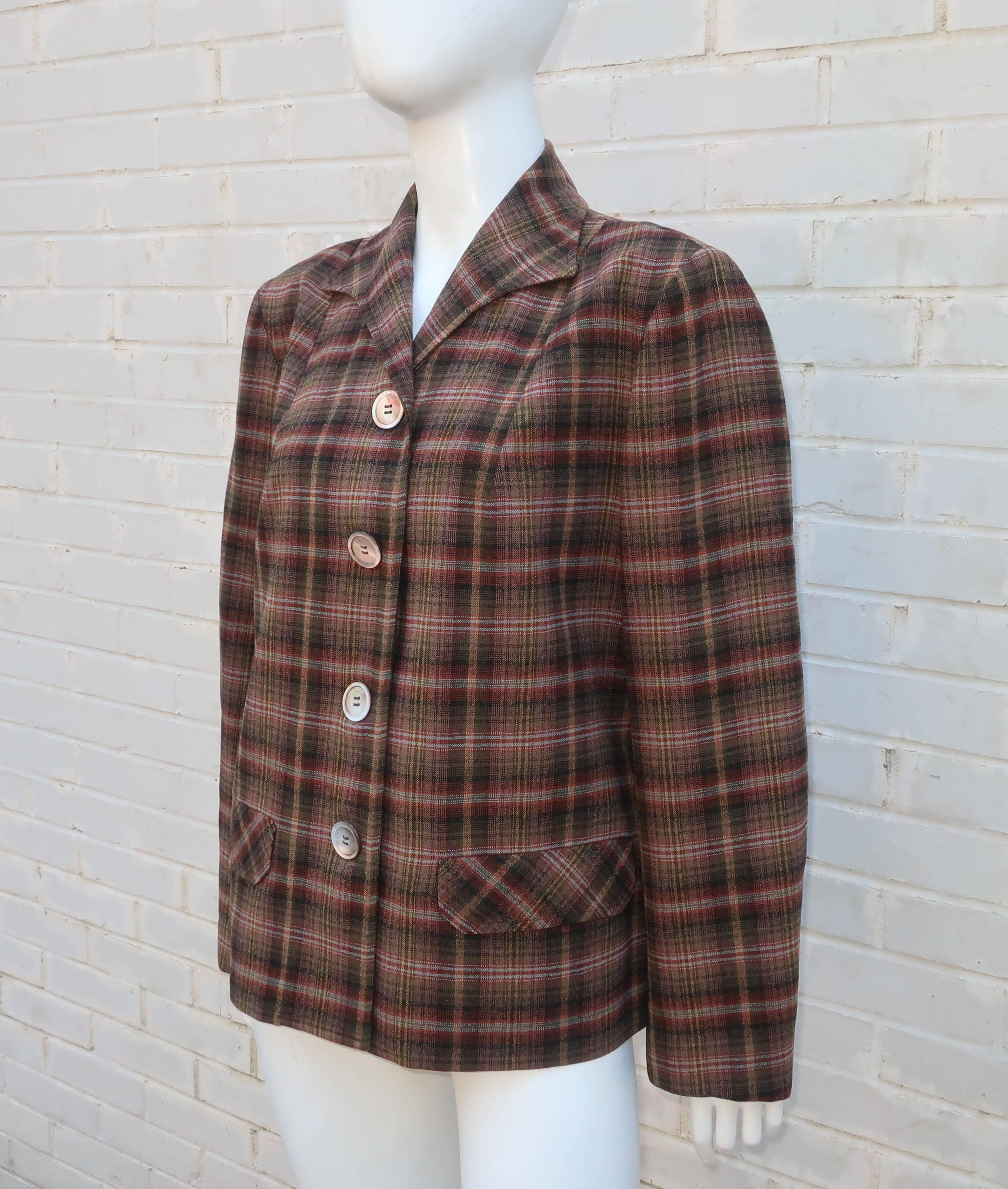 1950s pendleton jacket