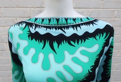 Mod 1990's Averardo Bessi Silk Jersey Psychedelic Top