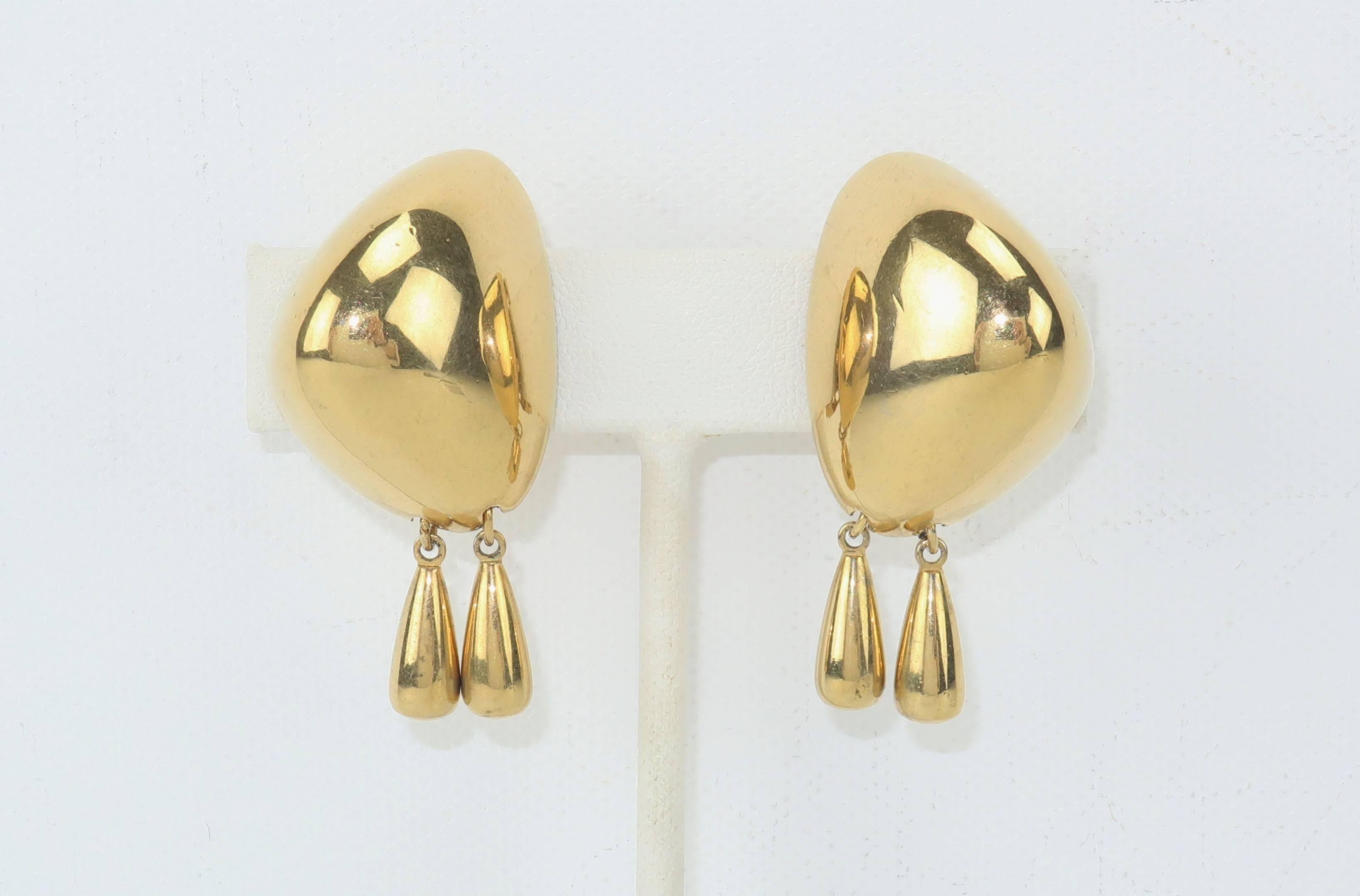 liz claiborne clip on earrings