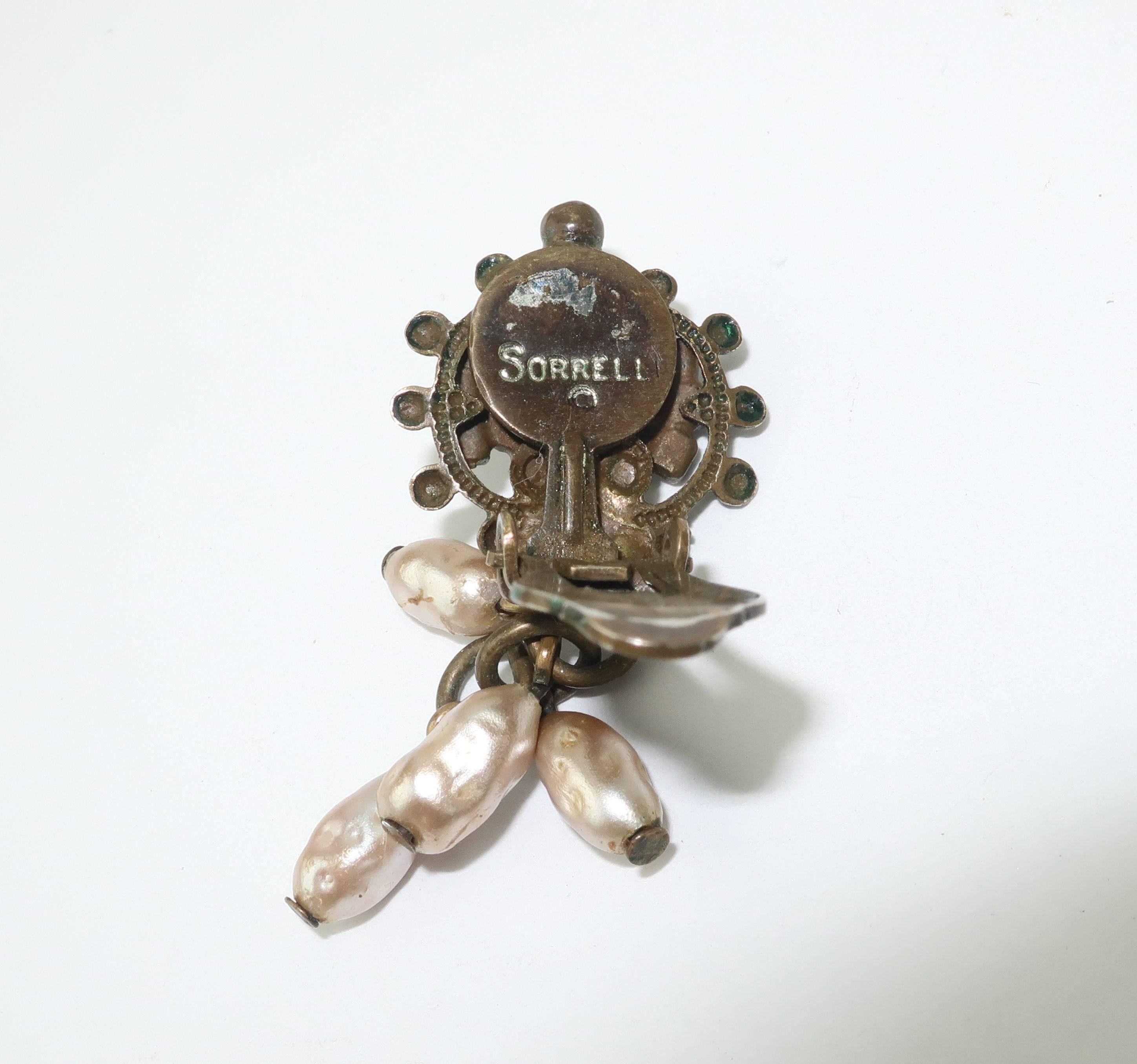 1980’s Sorrelli Victorian Inspired Earrings 4