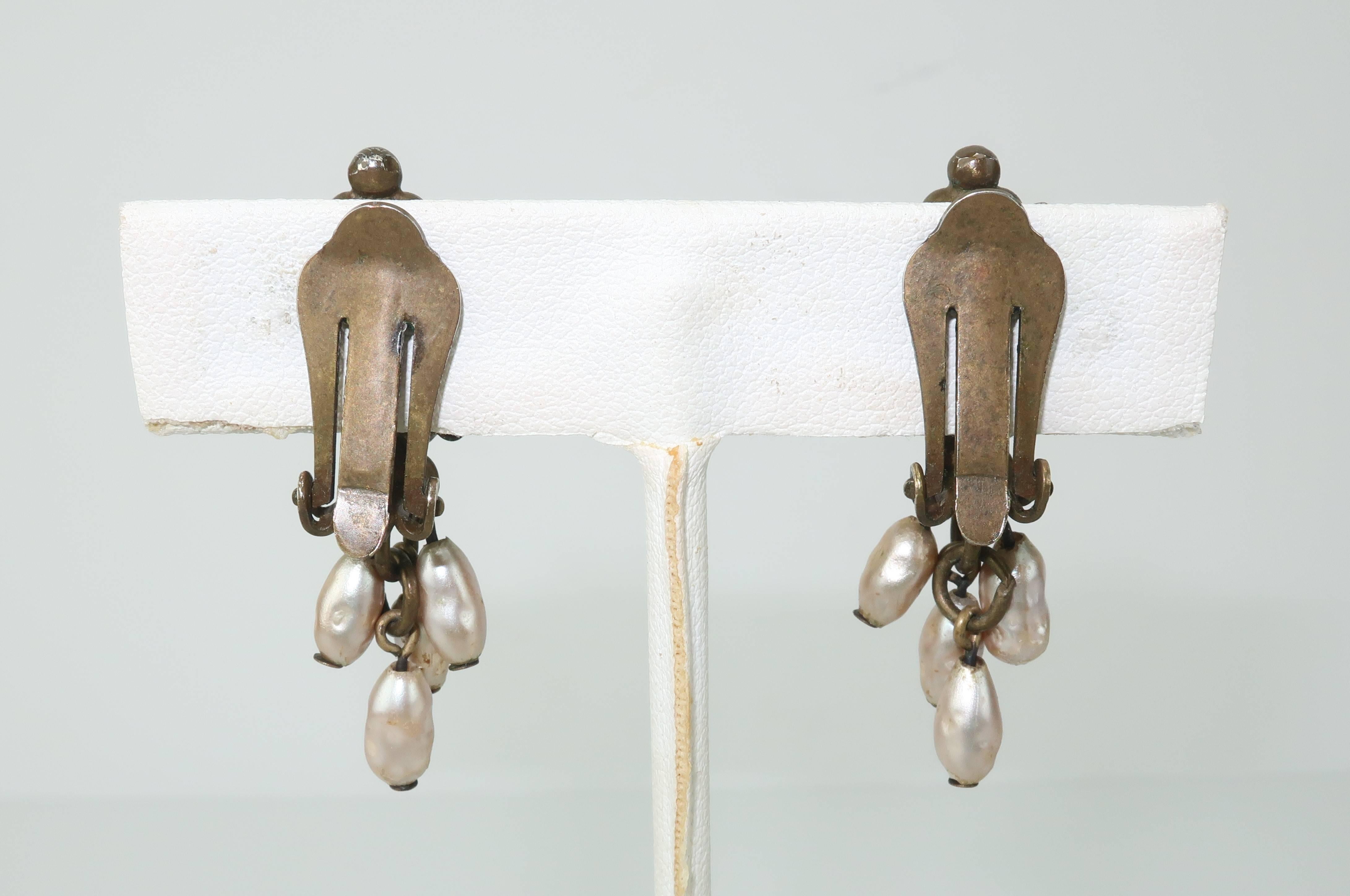 Women's 1980’s Sorrelli Victorian Inspired Earrings