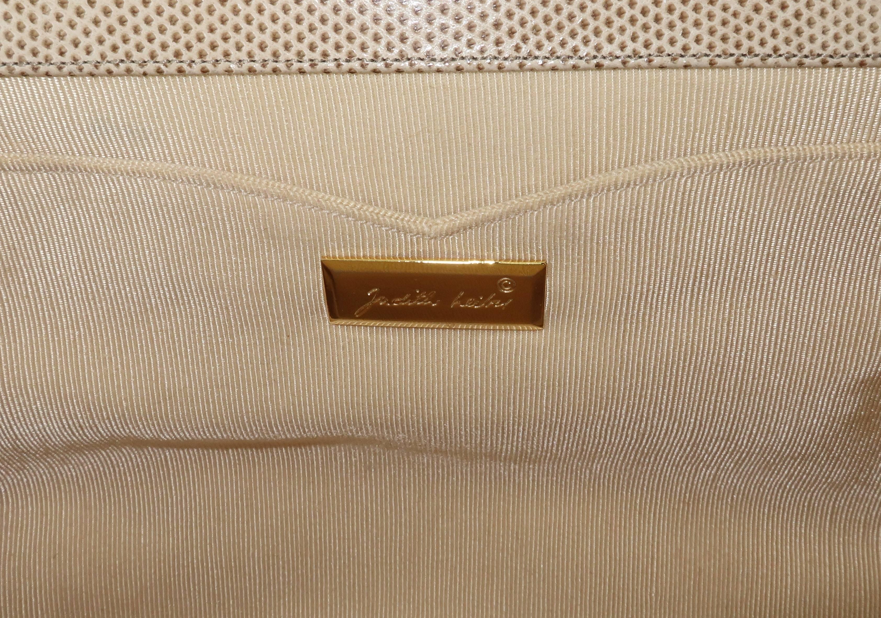 1980's Judith Leiber Karung Convertible Clutch Handbag 4