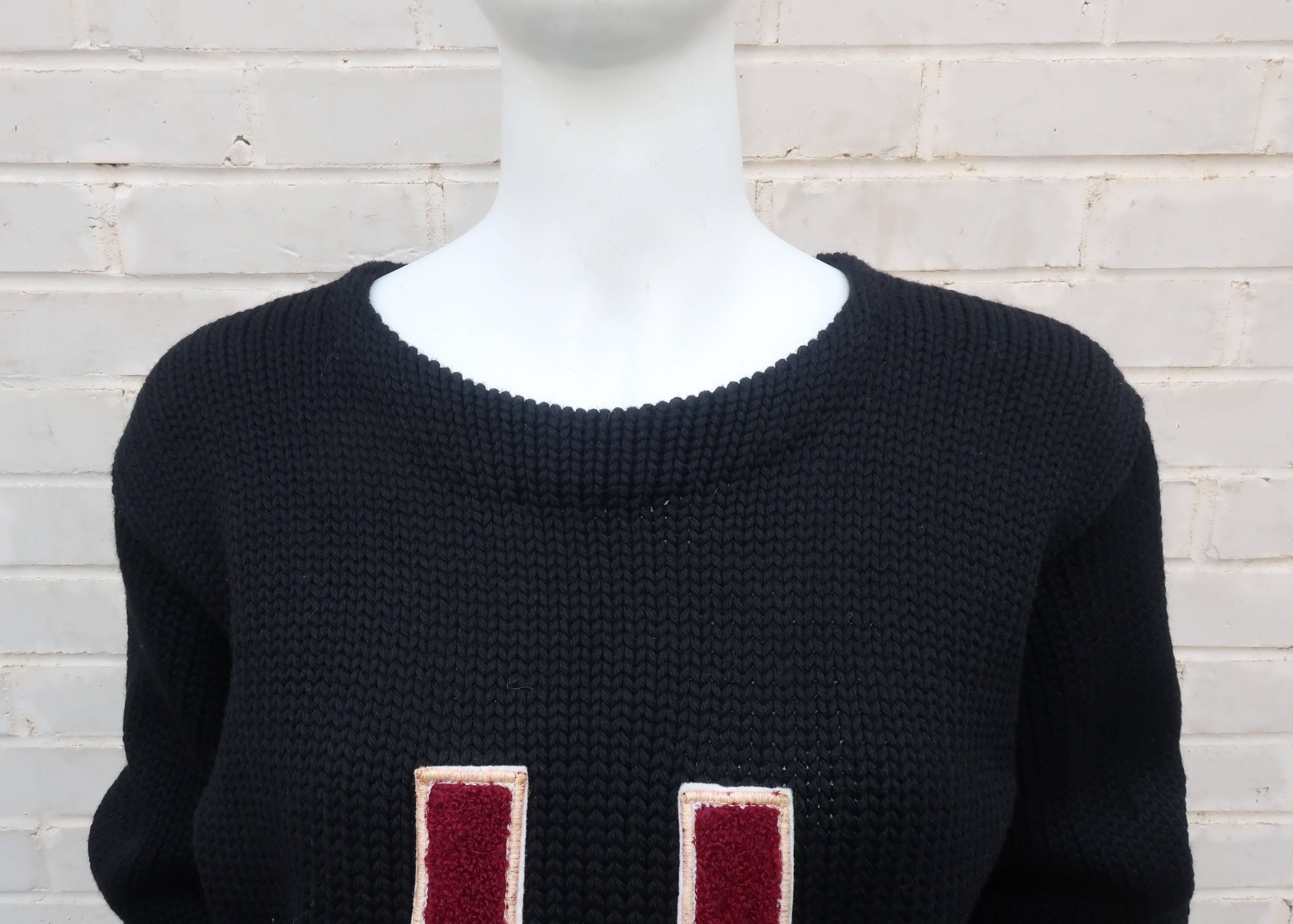 harvard letterman sweater