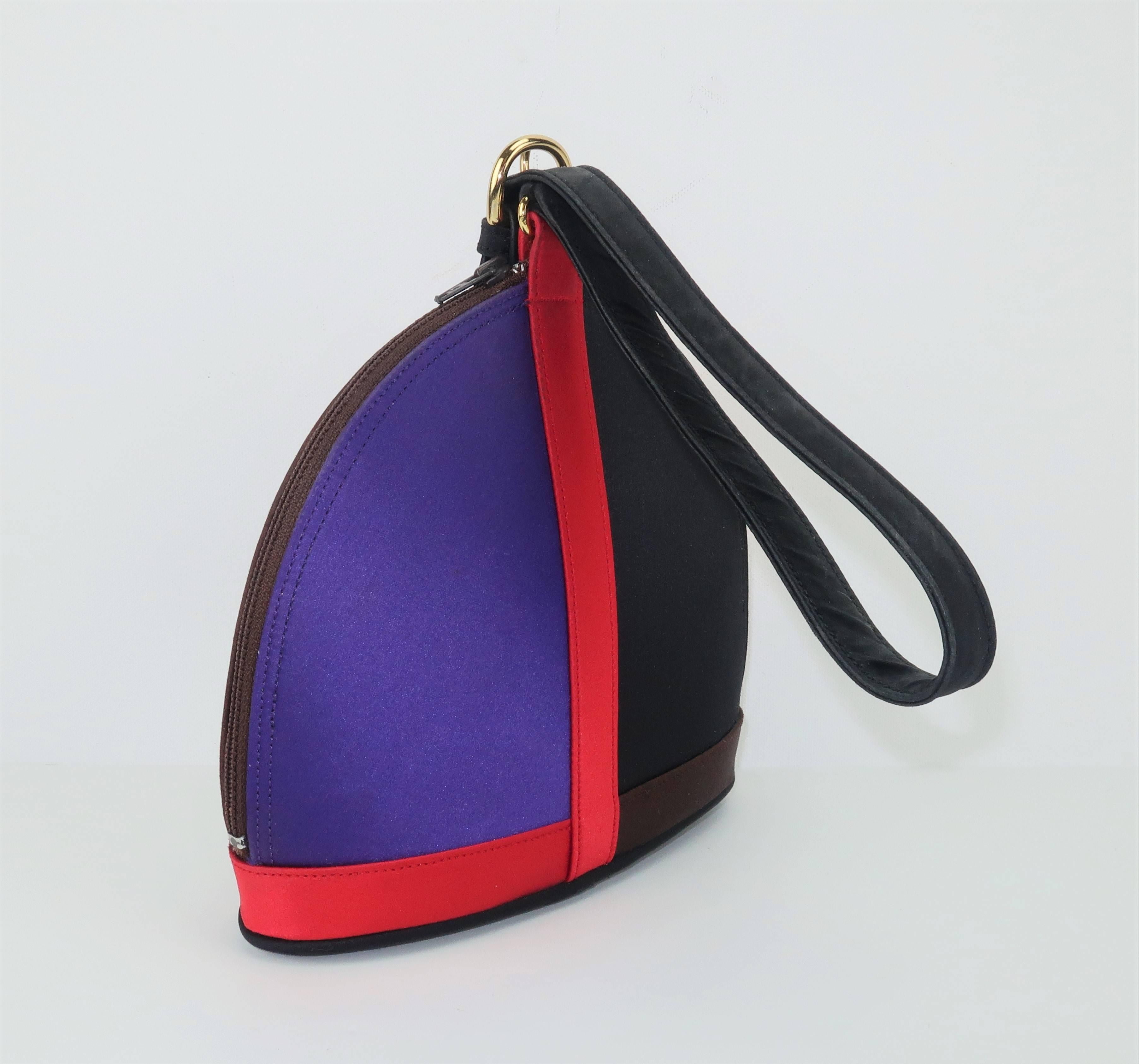 Renaud Pellegrino began his career designing handbags for Yves Saint Laurent in the 1970's.  It was a time when handbags were progressing from pure function to a stand alone fashion accessory.  He is described as a 'wizard' with form proven with
