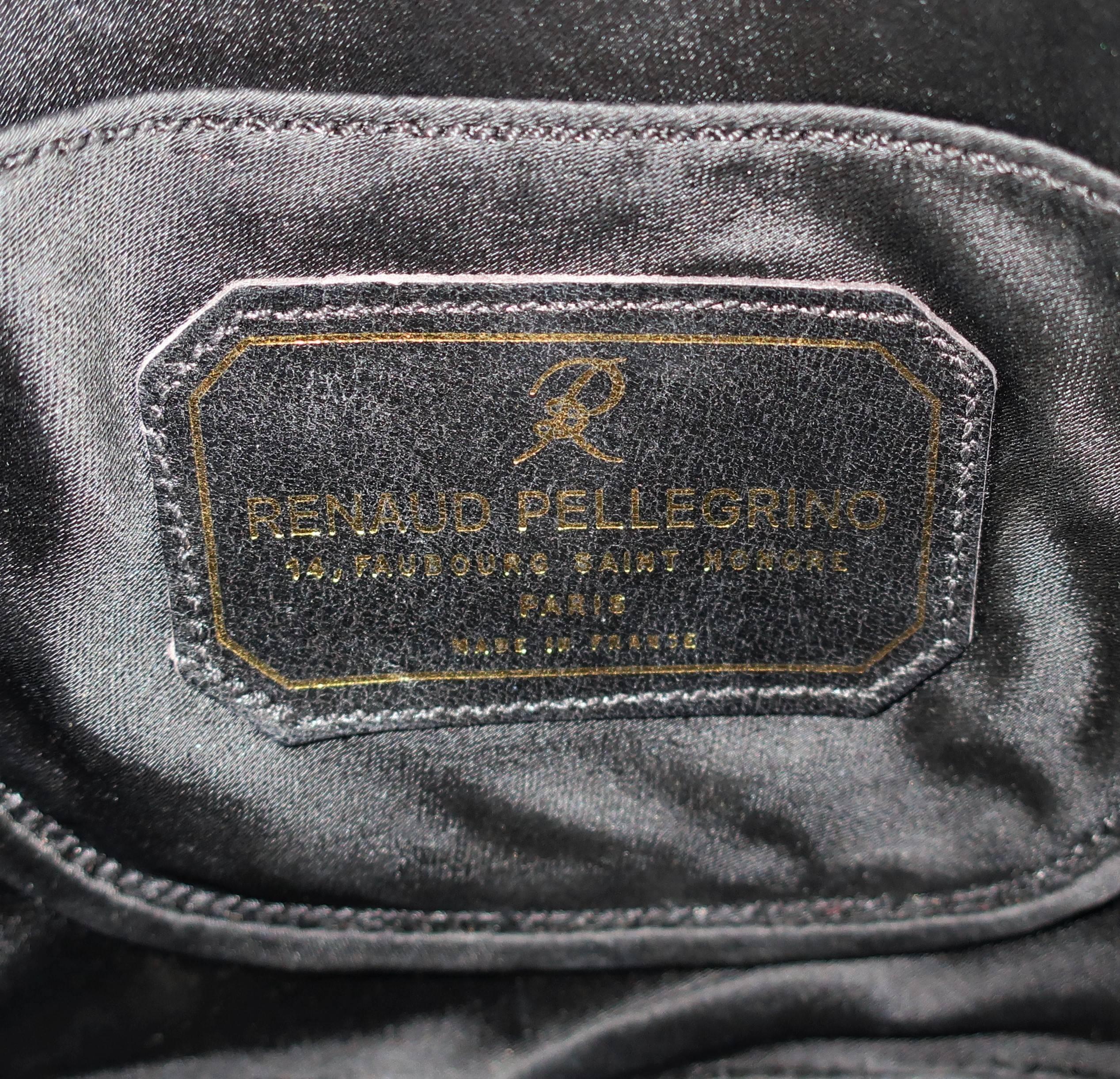 Renaud Pellegrino Mondrian Style Satin Handbag, 1980s  4