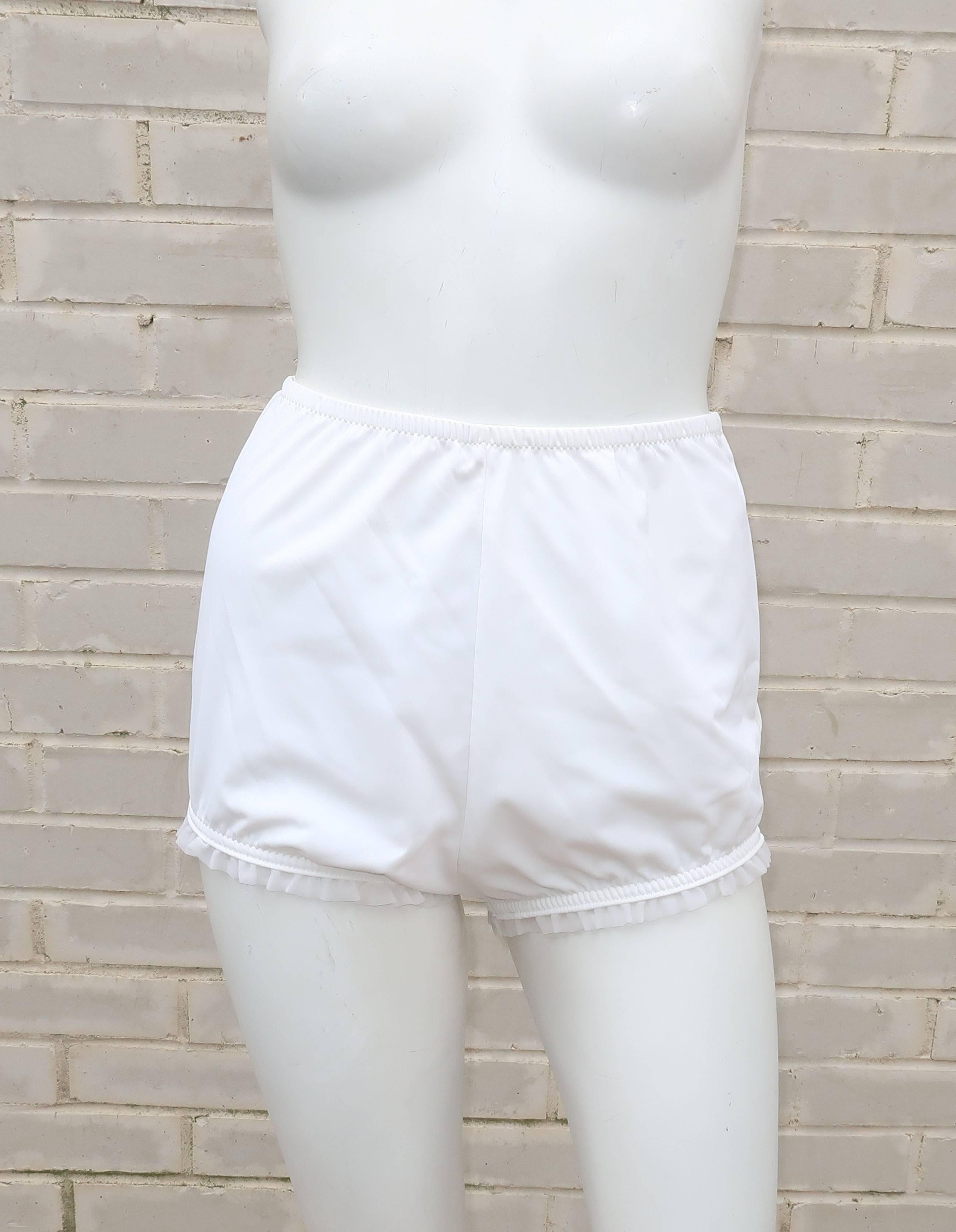 1970's Izod Blue & White Tennis Dress With Bloomers 1