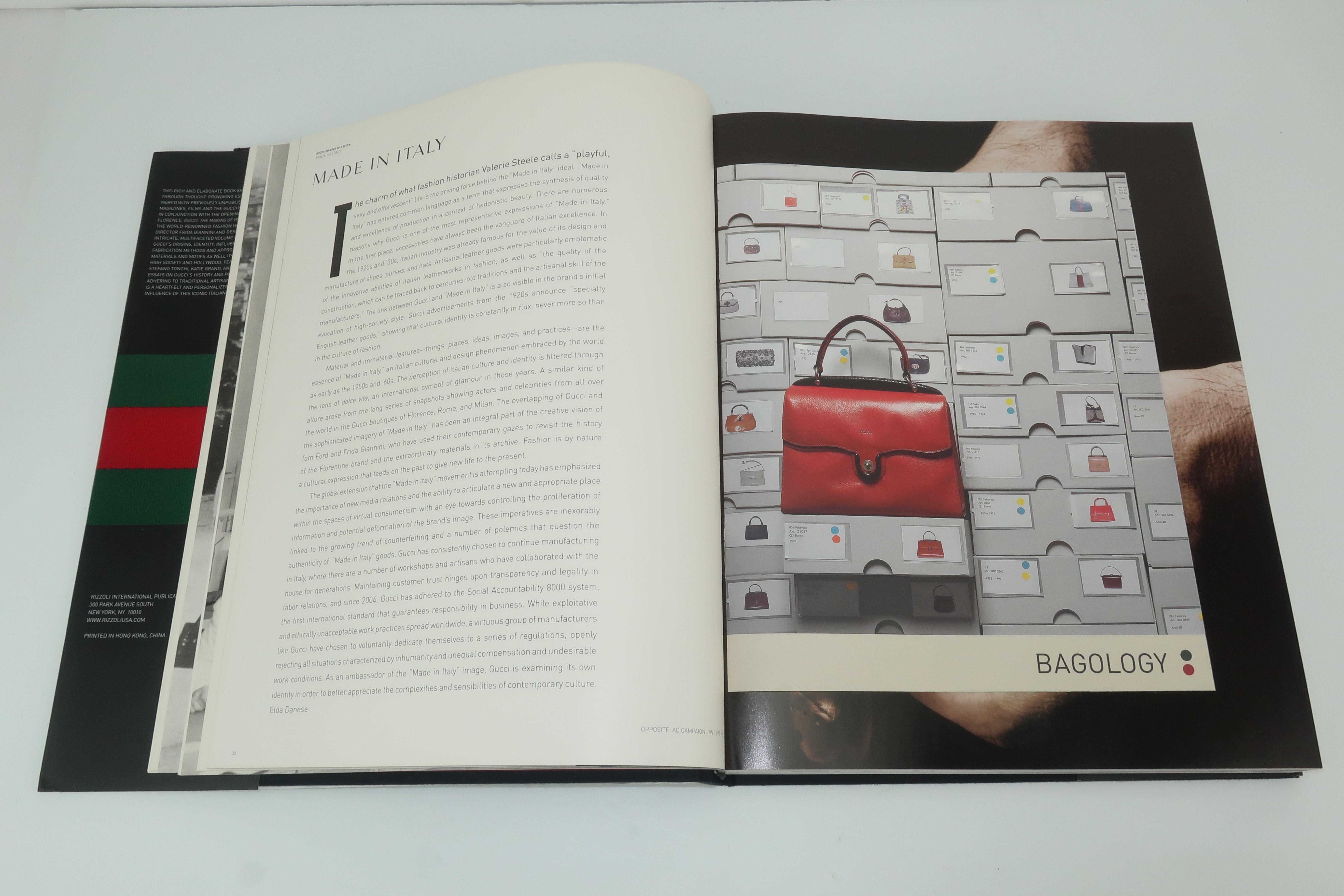 Gucci: The Making Of, 2011 Coffee Table Book In Good Condition In Atlanta, GA