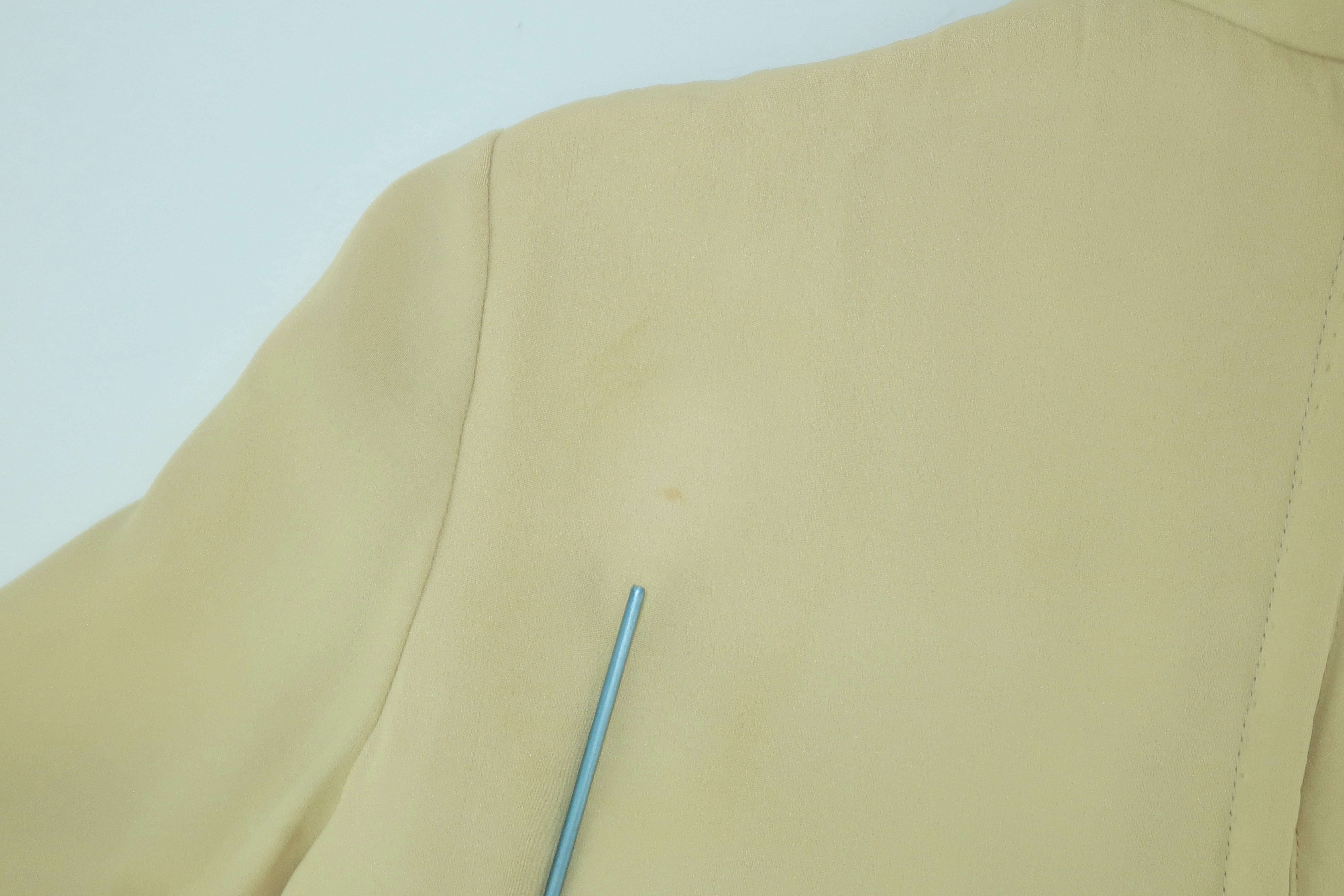 Pierre Cardin Micro Pleated Silk Trapeze Dress, 1960's 10