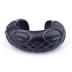 Contemporary Patricia Von Musulin  matching Ebony Bracelet and Earrings