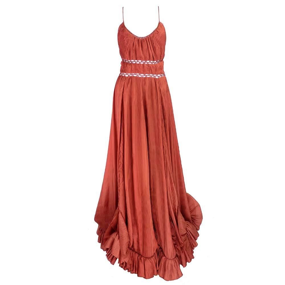  Zac Posen Contemporary Evening Gown For Sale