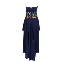 Karl Lagerfeld 1990s  Short'/Long  Cocktail Dress