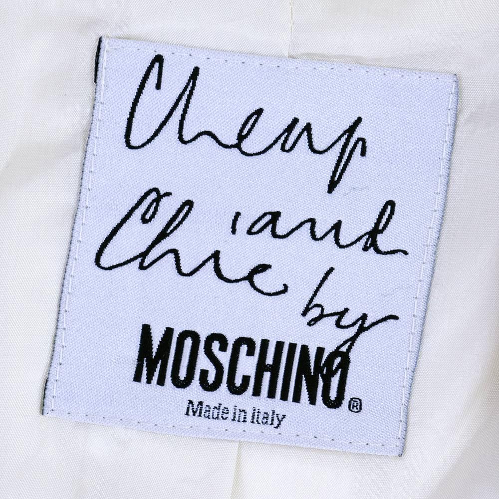 Cheap and Chic by Moschino 1990s Peace Sign Jacket 1