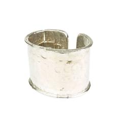 Trigere 1970s Rare Hinged Cuff Bracelet