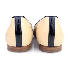 Chanel Contemporary Two Tone Ballet Flats