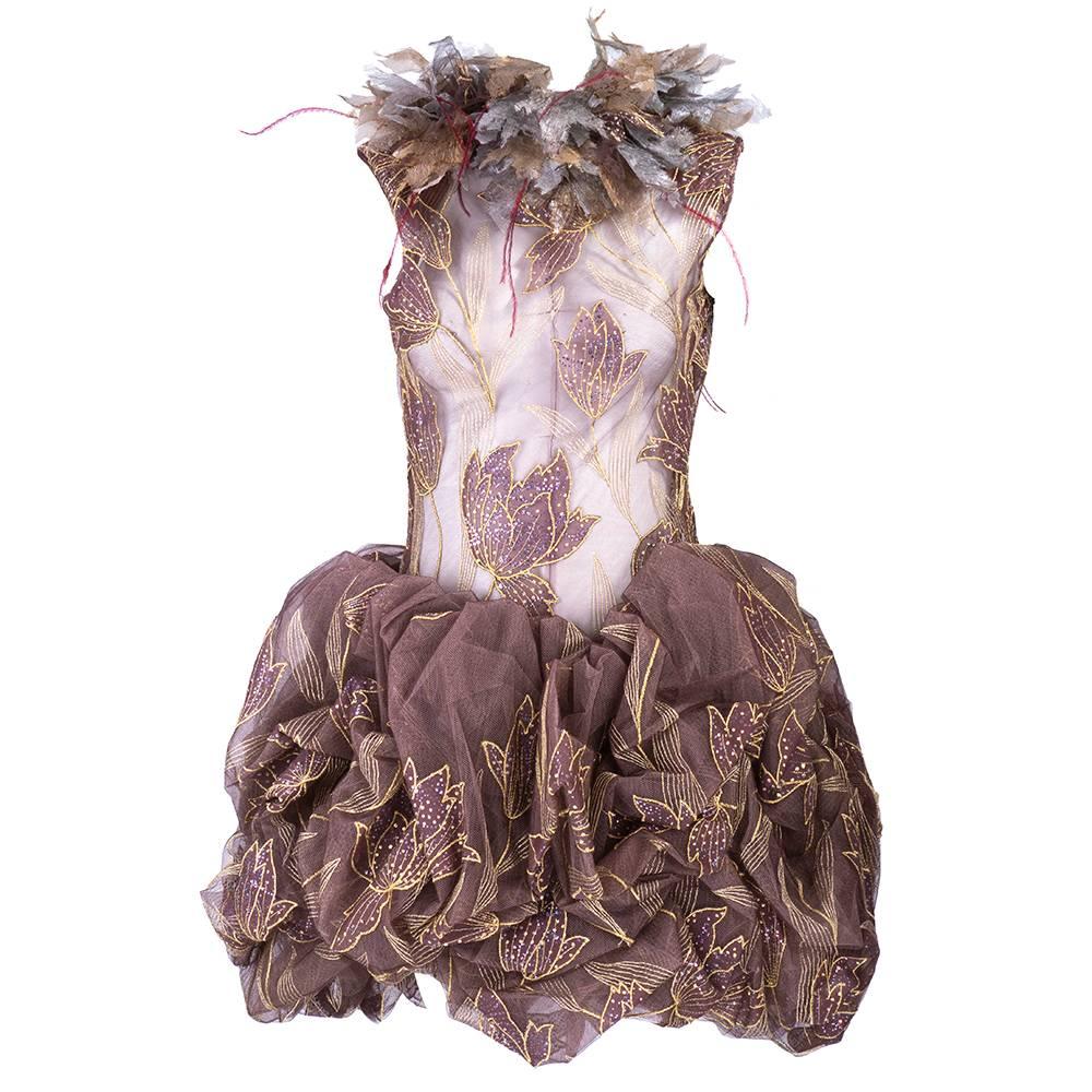 1990s Unlabeled Designer Fantasy Dress