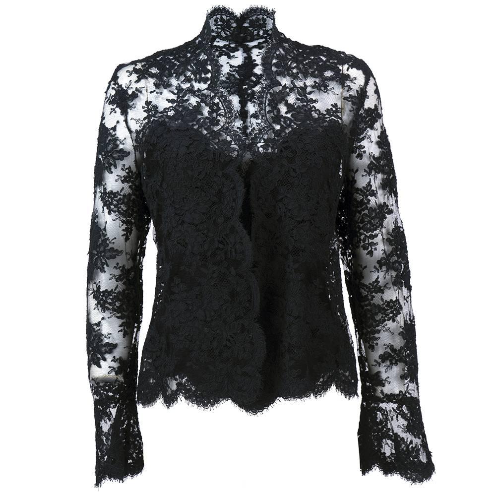 Vicky Tiel 1980s Couture Lace Bustier and Jacket In Excellent Condition For Sale In Los Angeles, CA