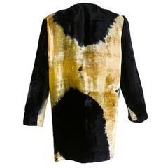 Marian Clayden / OBIKO 1980s Hand Dyed Velvet Jacket