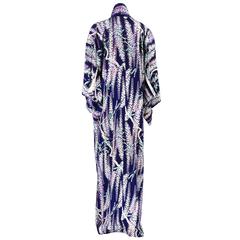 Gorgeous Purple Silk Kimono