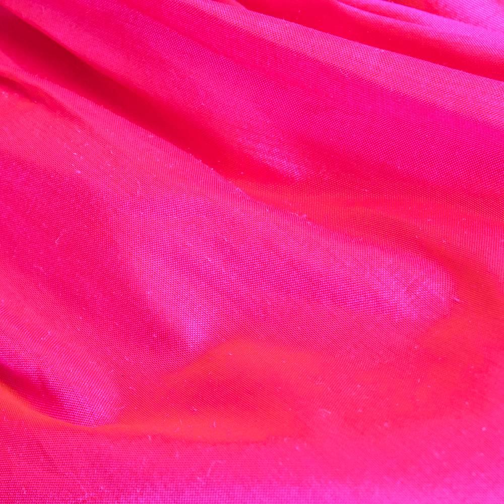 Catherine Regehr Iridescent Pink Silk Cocktail Dress 1