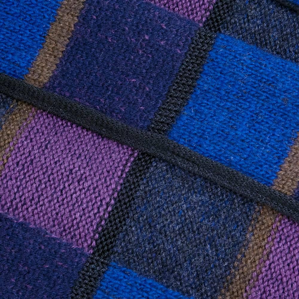 1990s Laura Biaggoti Color Blocked Crochet & Knit Ensemble For Sale 4