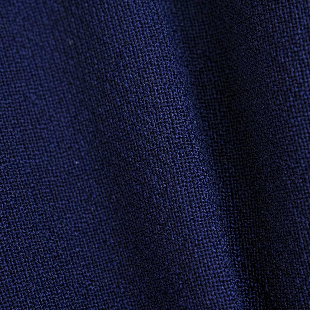 Fabiani Roma 50s Couture Blue Wool Dress Ensemble For Sale 1