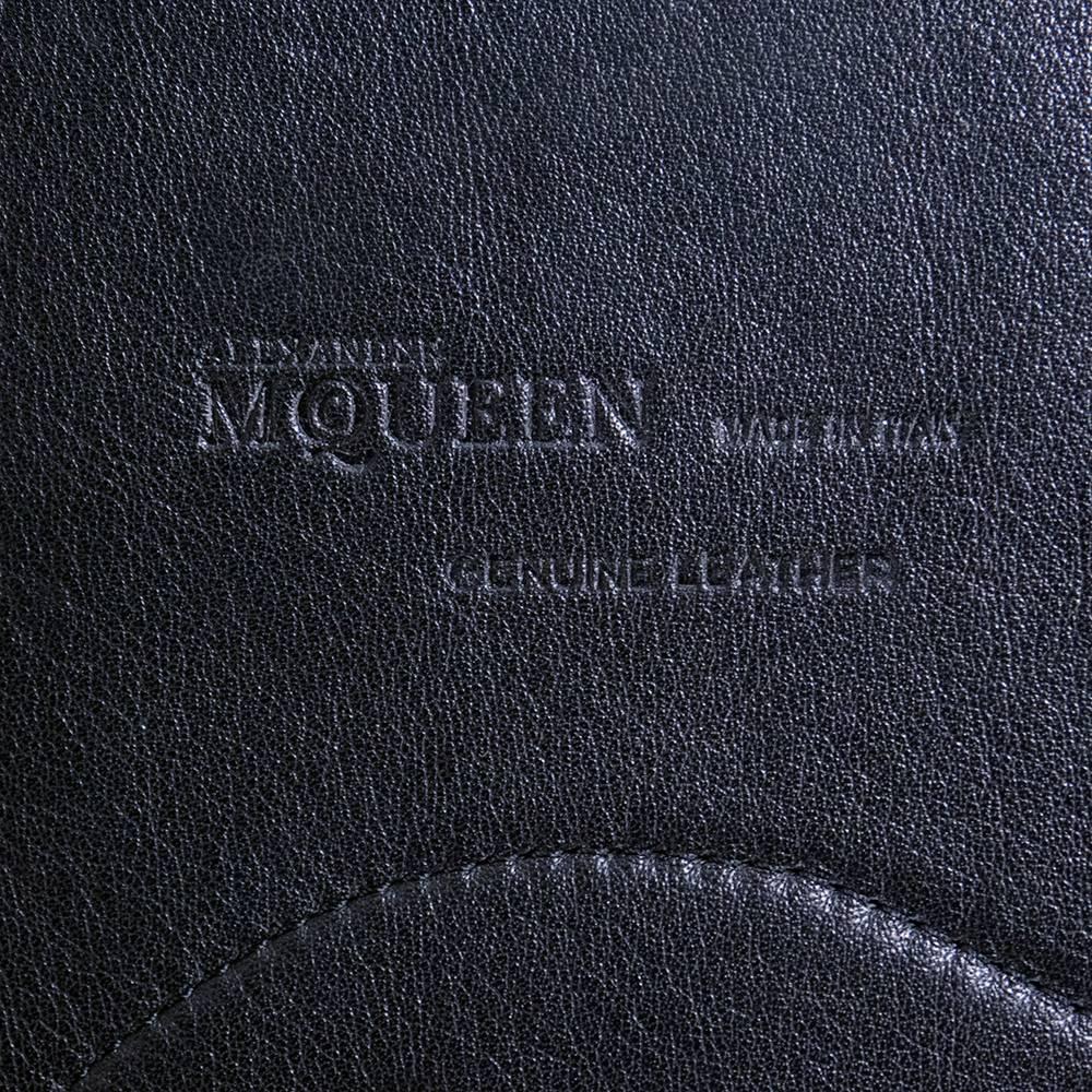 Alexander McQueen Black Leather Harness Bodice 2
