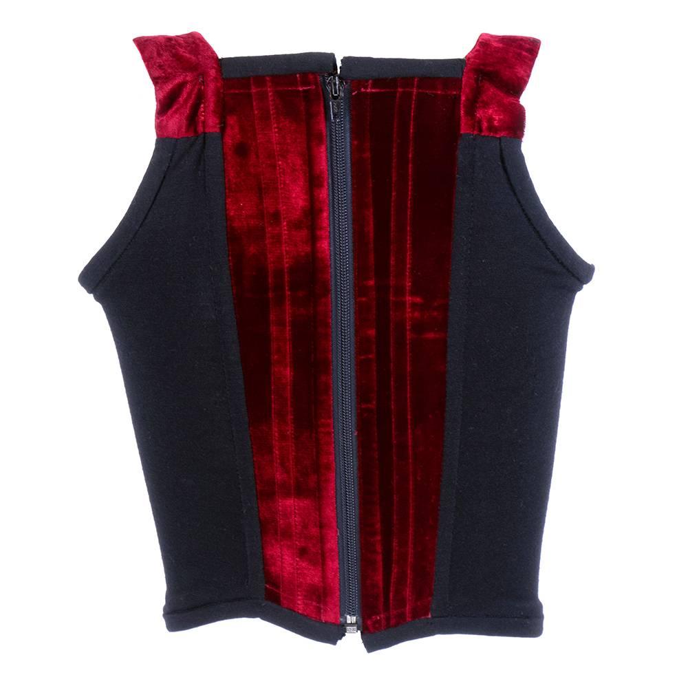 vivienne westwood velvet corset