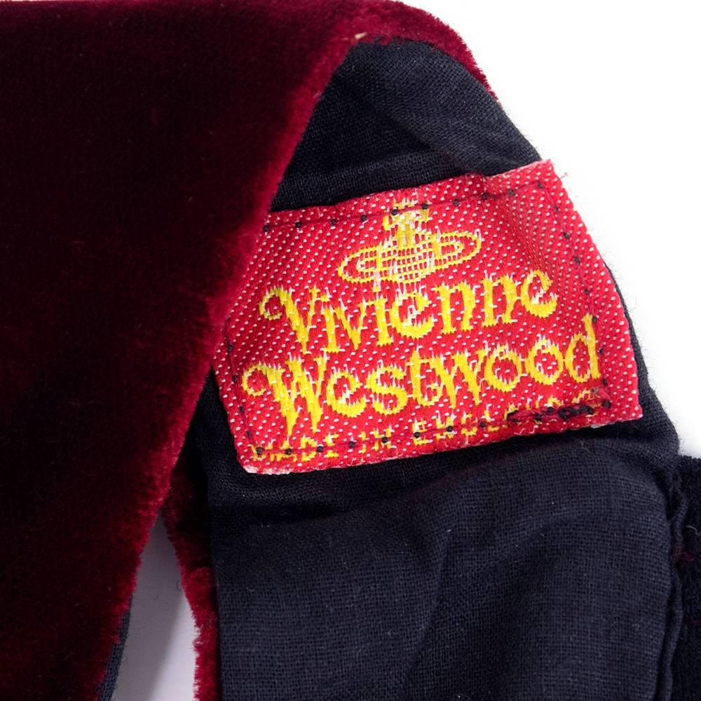 Vivienne Westwood 90s Red Velvet Front Corset Top at 1stDibs | vivienne ...