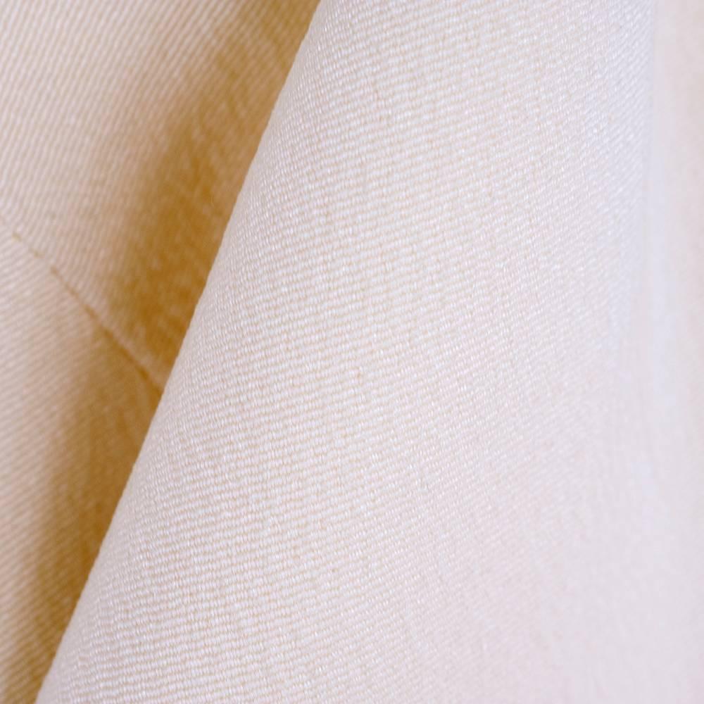 White Lanvin 90s Ivory Beaded Strapless Top For Sale