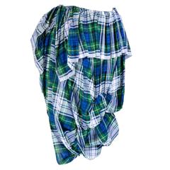 2005 Comme des Garçons Tartan Harem Style Pants