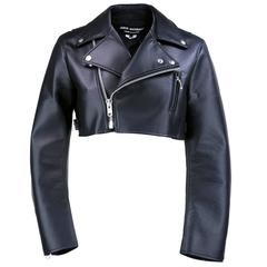 Junya Watanabe / Comme des Garcons Imitation Leather Cropped Moto Jacket S/S12
