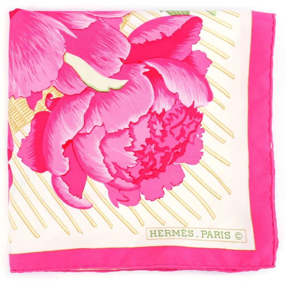 Pink 90s Hermes Silk 