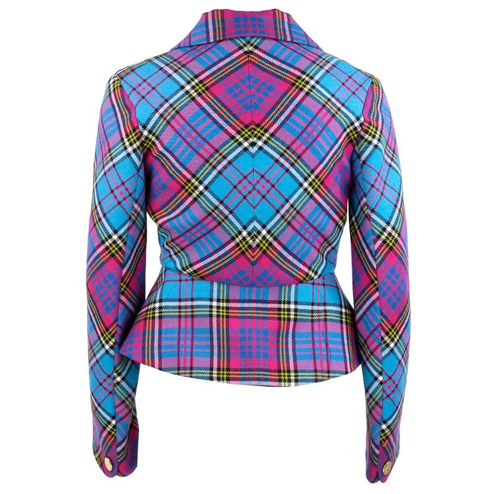 vivienne westwood tartan jacket