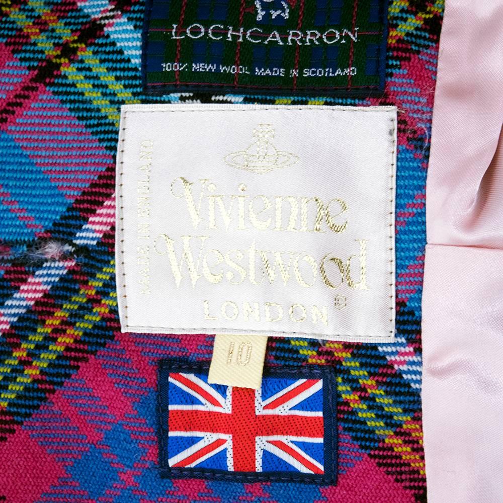 vivienne westwood plaid jacket