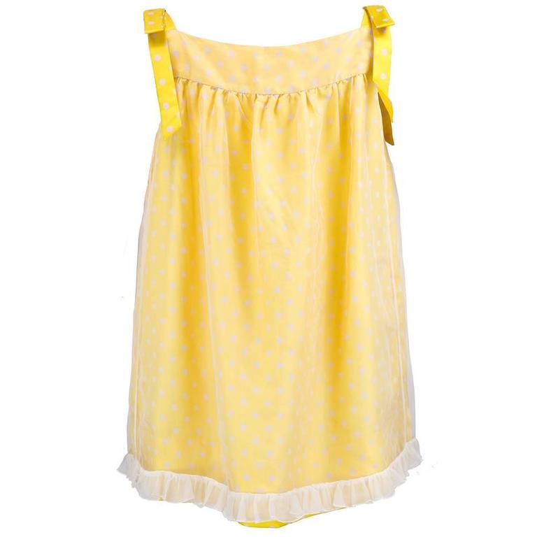 Ridiculously Adorable 60s Ray Diffen Baby Doll Fancy Playsuit with ...