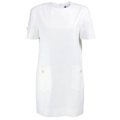 80 Boutiques Givenchy White Pique Tunic Dress