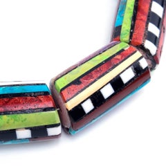 Contemporary Santo Domingo Multii-Stoned Collar