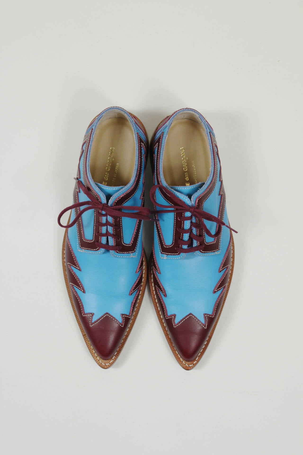 Comme des Garçons Bold Wingtip Oxford Shoes 1