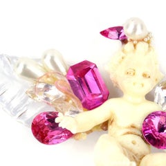 80s Wendy Gell Putti Brooch