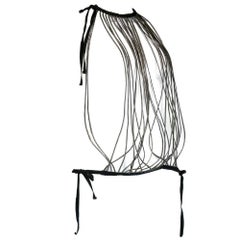 90s Ann Demeulemeester  Zipper Body Ornament