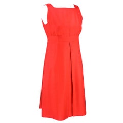 60s Donald Brooks Orange Summer Shift