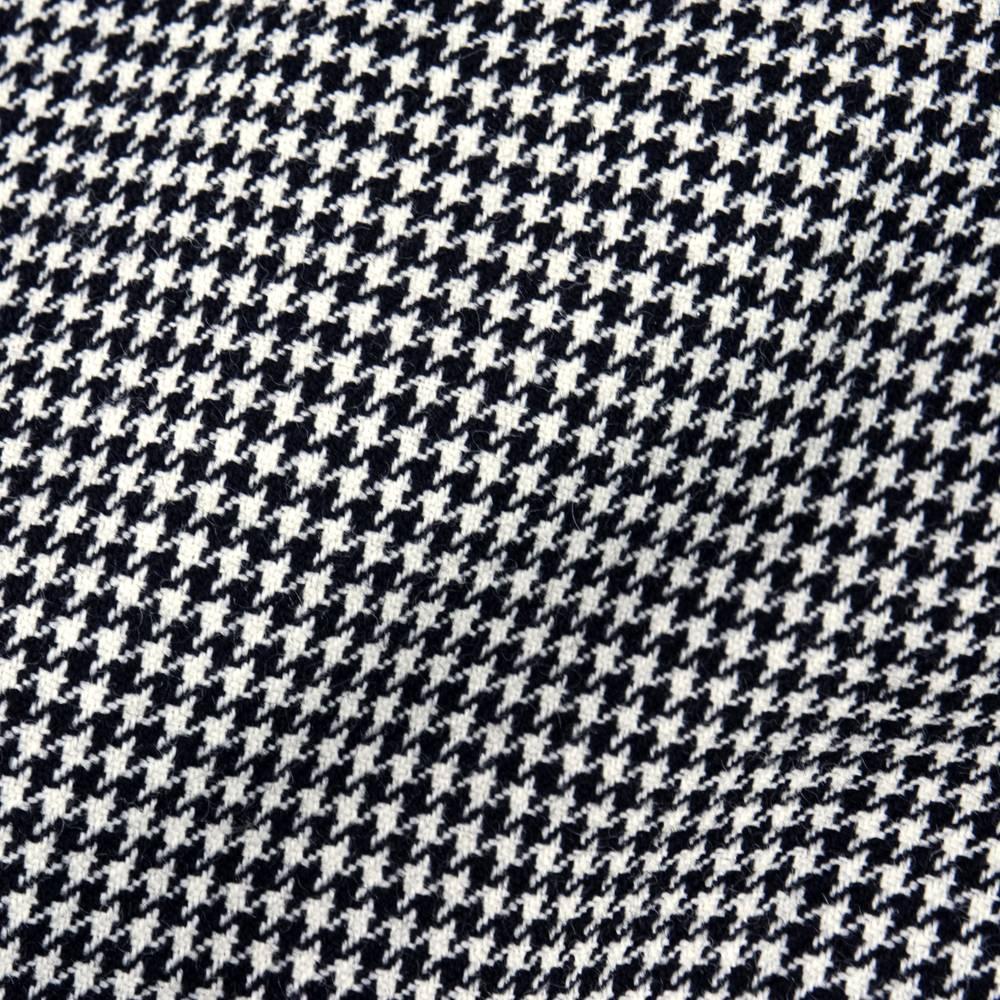 Women's Comme des Garcons 2001 Black and White Houndstooth Pants For Sale