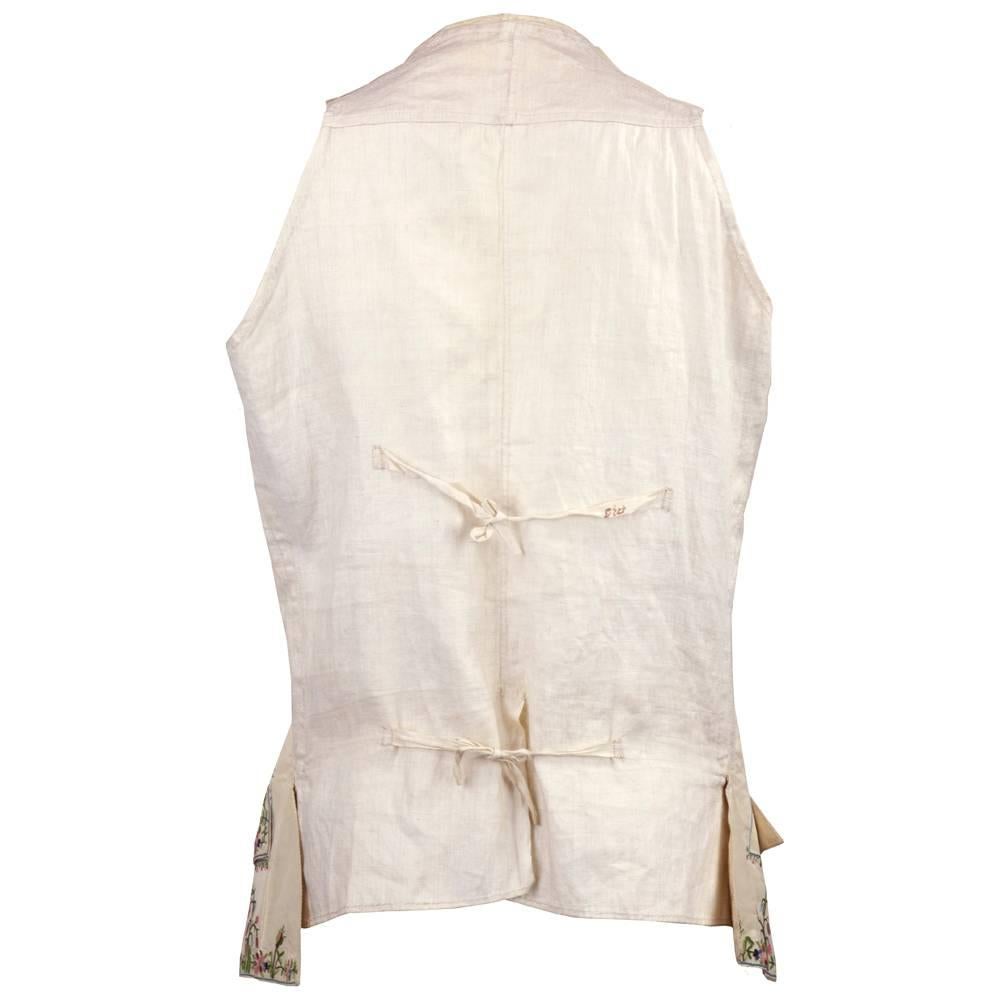 18th century waistcoat for sale