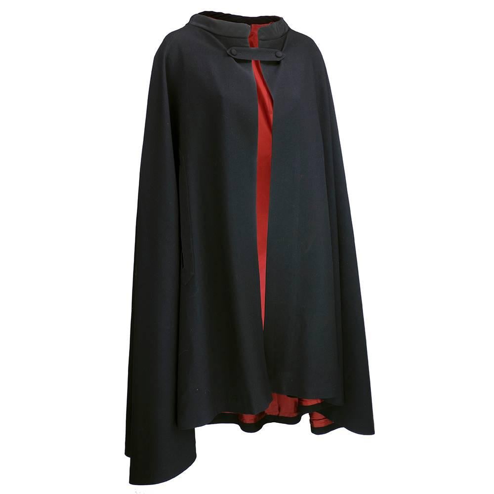 black superhero cape