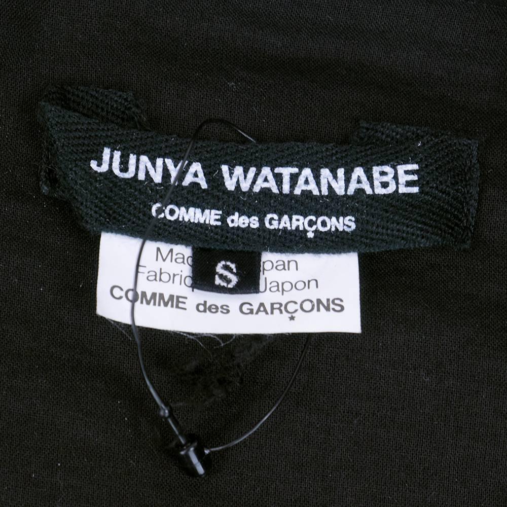 Women's 2004 Junya Watanabe for Comme des Garcons Black Deconstructed Jacket For Sale