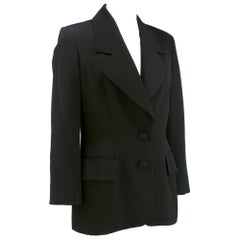 90s Moschino Couture Black 'Which Witch' Blazer