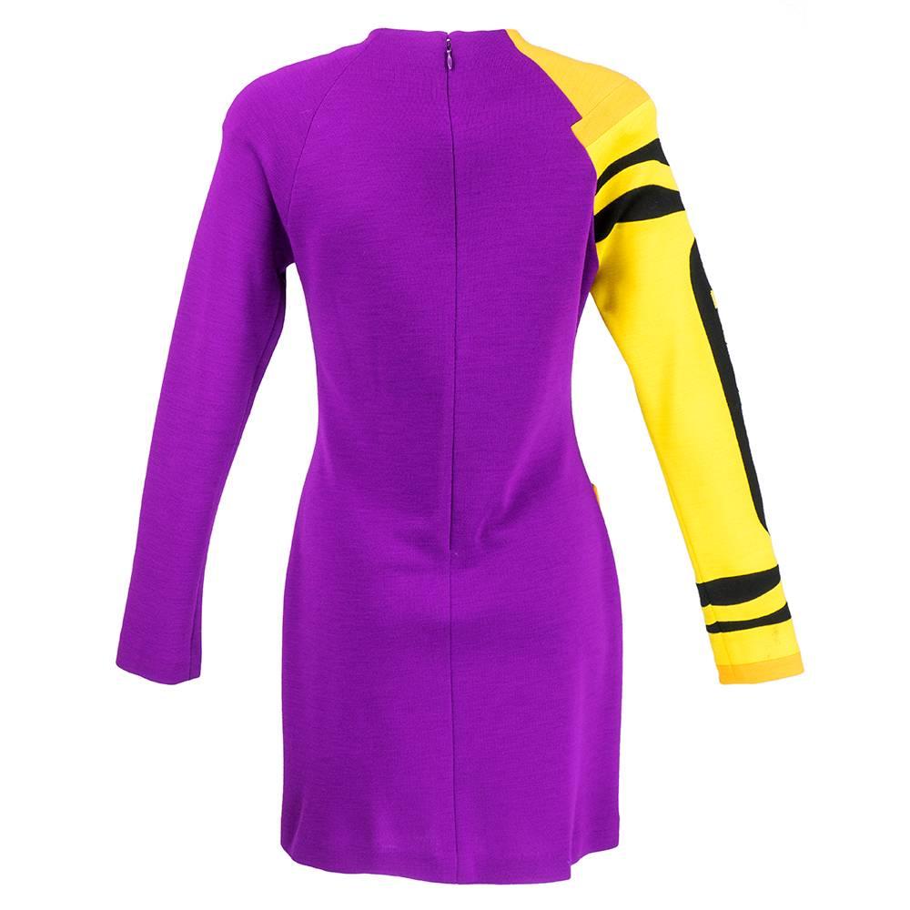crayon print dress