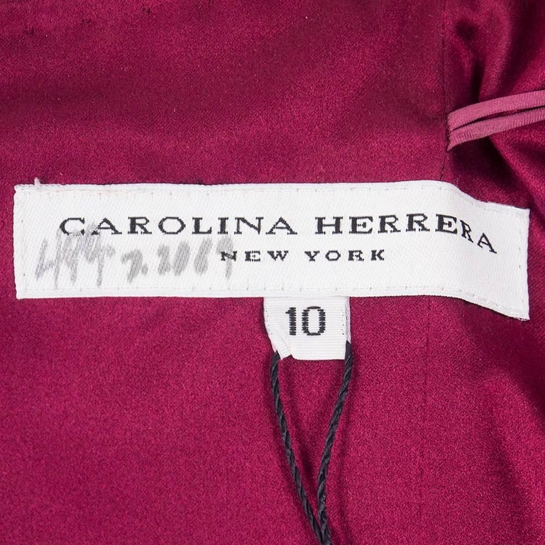 80s Carolina Herrera Dragon Beaded Satin Cocktail Dress For Sale at 1stDibs